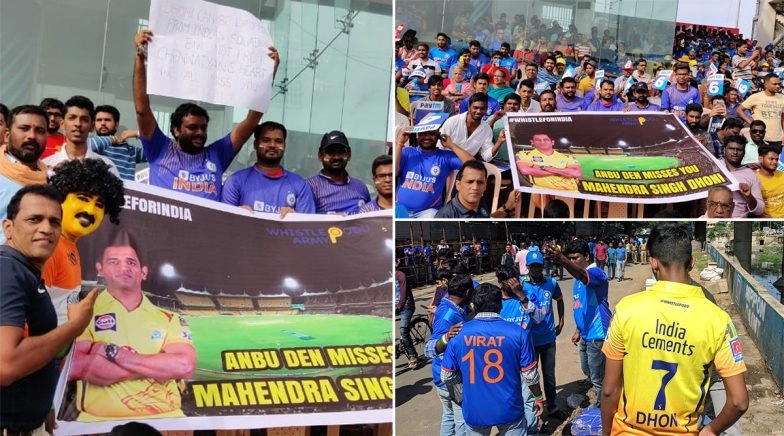 IND vs WI 1st ODI 2019: CSK’s Chepauk Stadium Turns Blue