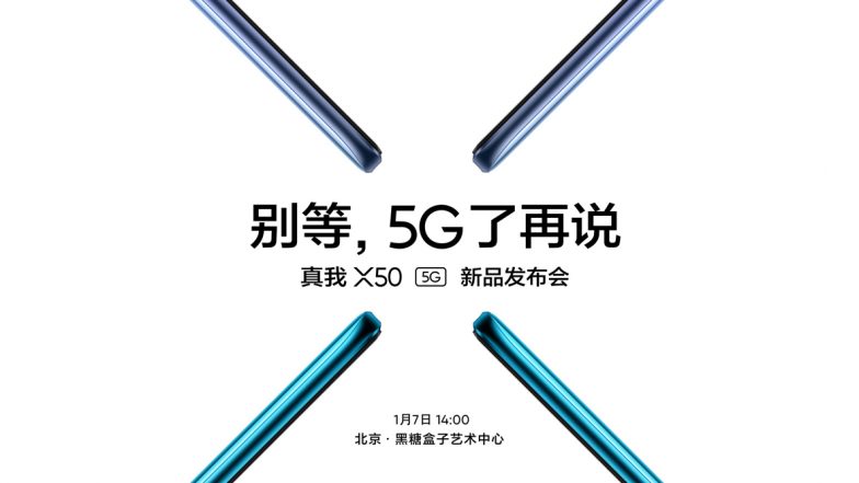 Realme X50 5G Smartphone Reportedly To Feature Over Two-Day of Battery Life