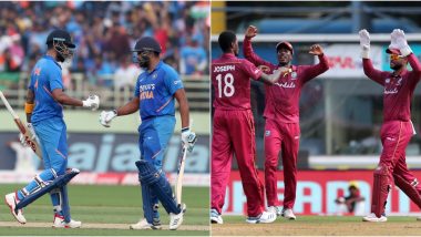 India vs West Indies Head-to-Head Record: Ahead of 3rd ODI 2019, Here Are Match Results of Last 5 IND vs WI Encounters