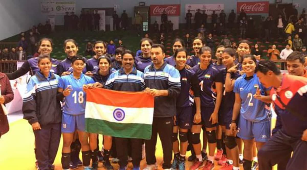 South Asian Games 2019: Indian Women's Volleyball Team Wins Gold by Defeating Nepal in SAG South Asian Games 2019: Indian Women's Volleyball Team Wins Gold by Defeating Nepal in SAG