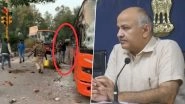 Delhi Deputy CM Manish Sisodia Questions Delhi Police's Role in 'Setting DTC Bus on Fire' During Jamia Protests Against CAA, Demands Probe