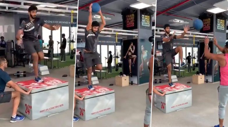 Jasprit Bumrah Hits The Gym As He Returns From Injury, Watch Video Of ...