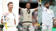 Cricket Week Recap: From David Warner&rsquo;s Splendid Triple-Ton to Joe Root&rsquo;s Magnificent Double-Century To Yasir Shah&rsquo;s Maiden Test Hundred, A Look at Finest Individual Performances