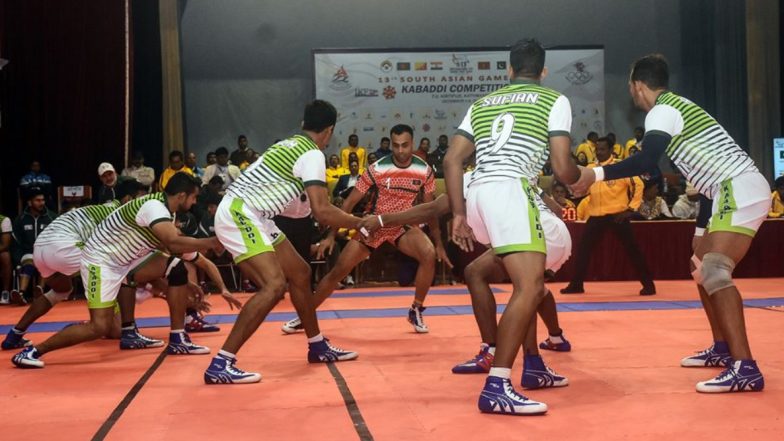 South Asian Games 2019, India vs Pakistan Kabaddi Live Streaming Online & Time in IST: Check Live Score Online, Get Free Telecast Details of IND vs PAK Men’s Kabaddi Match on TV