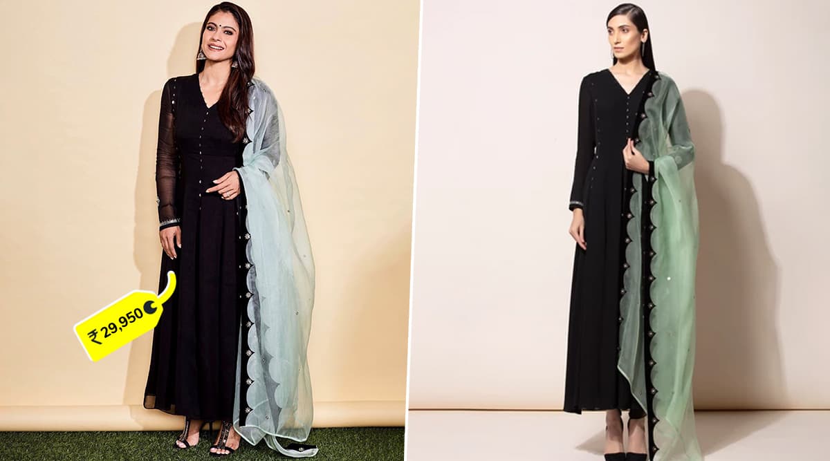 Kajol in AMPM Fashion for Tanhaji promotions (4)