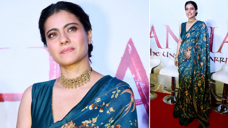 Wedding Fashion 2019 &ndash; 20: Kajol Devgan Is Pushing the Saree Envelope Fabulously, This Time With a Printed One!