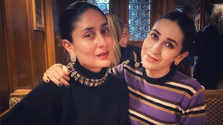 Kareena Kapoor Khan and Karisma Kapoor’s Holiday Dinner Straight From Switzerland Is Pure Love (View Pic)