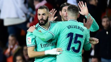 La Liga 2019-20: Karim Benzema Salvages Draw at Valencia With Clasico Looming