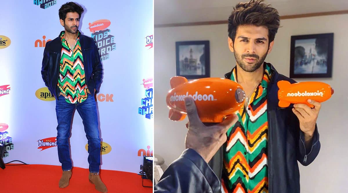 Kartik Aaryan for Bhumi Pednekar for Nickelodeon Kids' Choice Awards 2019
