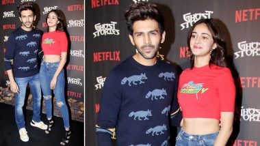 Kartik Aaryan Dappers It Up in a Paul Smith Jumper With Ananya Panday in Tow!