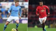 MCI vs MUN Head-to-Head Record: Ahead of EPL 2019&ndash;20 Clash, Here Are Match Results of Manchester City vs Man United Last 5 Encounters in English Premier League