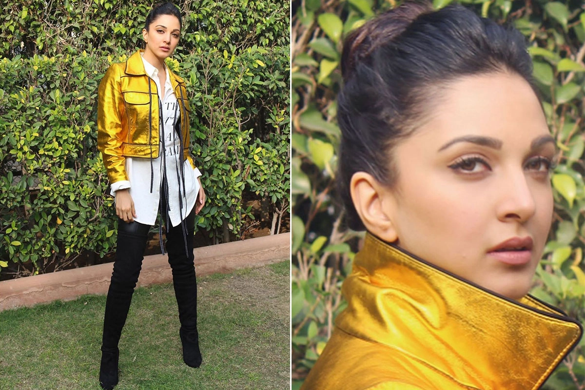 Kiara Advani In Dhruv Kapoor for Good Newwz promotions