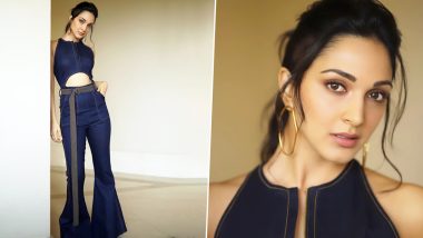 Hot Damn, Kiara Advani! You Have Us Hooked to Your Flared Denim Jumpsuit, Hoops and a High Ponytail!