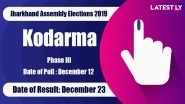 Kodarma Vidhan Sabha Constituency in Jharkhand: Sitting MLA, Candidates For Assembly Elections 2019, Results And Winners