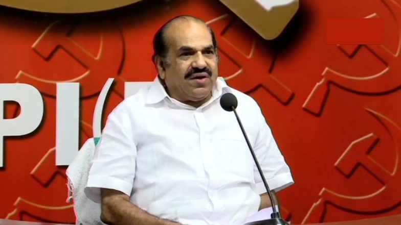 Kerala CPIM Leader Kodiyeri Balakrishnan Steps Down from Post of Party State Secretary Citing Health Issues