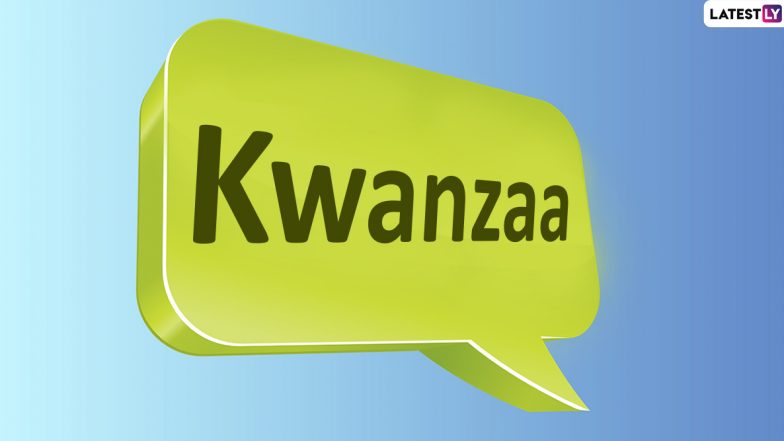 Kwanzaa 2019: Know The Meaning and Pronunciation of This Festive Celebration Honouring African Heritage
