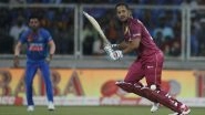 India vs West Indies 2nd T20I 2019 Stat Highlights: Lendl Simmons Powers Windies to Impressive Win, Series Nicely Poised at 1-1
