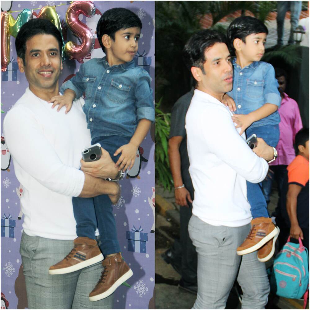 Tusshar and Laksshya Kapoor