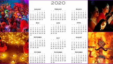Lala Ramswaroop Calendar 2020 for Free PDF Download: Know List of Hindu Festivals, Dates of Holidays and Fasts (Vrat) in New Year Online