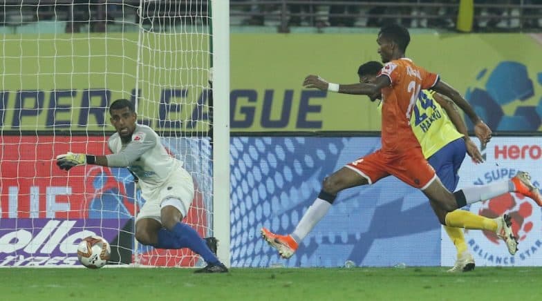 Lenny Rodrigues Stoppage-Time Goal Helps 10-Man FC Goa Steal Point off Kerala Blasters