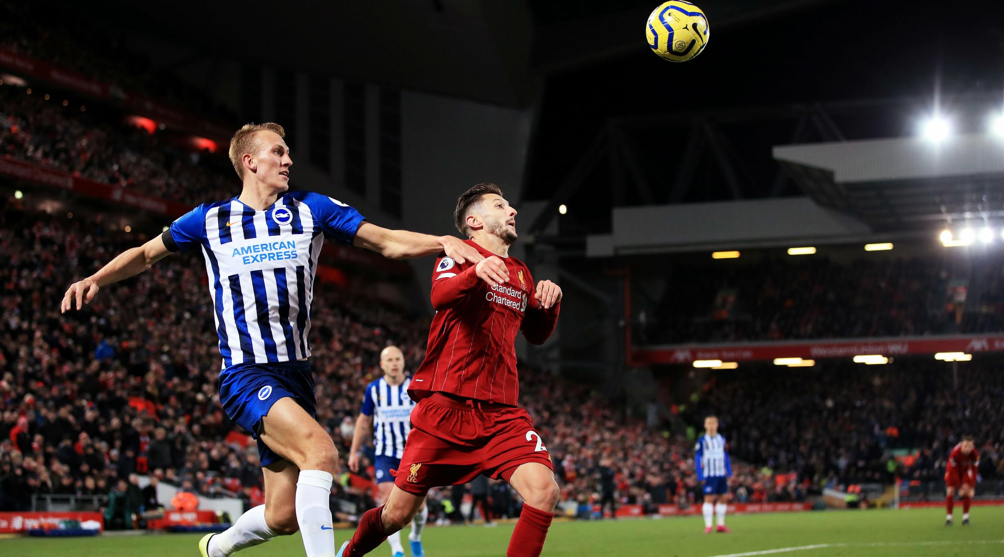 Liverpool vs Brighton, Premier League 201920 Result Virgil van Dijk