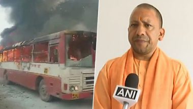 Yogi Adityanath Promises Crackdown on Anti-CAA Protesters Who Resorted to Violence in Lucknow, Says 'Their Properties Will be Seized to Compensate Damages'