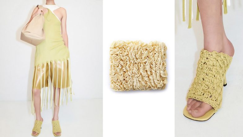 Maggi Sandals Anyone? Italian Luxury Brand is Making Heels That Look Like Noodles!