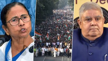 Mamata Banerjee-Governor Jagdeep Dhankhar Feud Widens Over Citizenship Protests in West Bengal, Both Exchange Bitter Letters