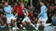 Manchester City vs Manchester United Carabao Cup 2019&ndash;20 Live Streaming Online: How to Watch Free Live Telecast of Semi-Final Leg 2 Match in Indian Time?