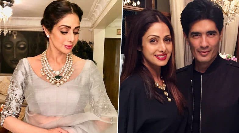 Happy Birthday, Manish Malhotra! Sridevi Kapoor’s Affair With Your Stunning Sarees!