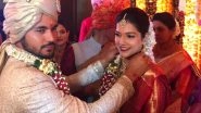 Manish Pandey and Ashrita Shetty Wedding Photos: Indian Cricketer Marries Actress Hours After Leading Karnataka to Syed Ali Mushtaq Trophy Victory