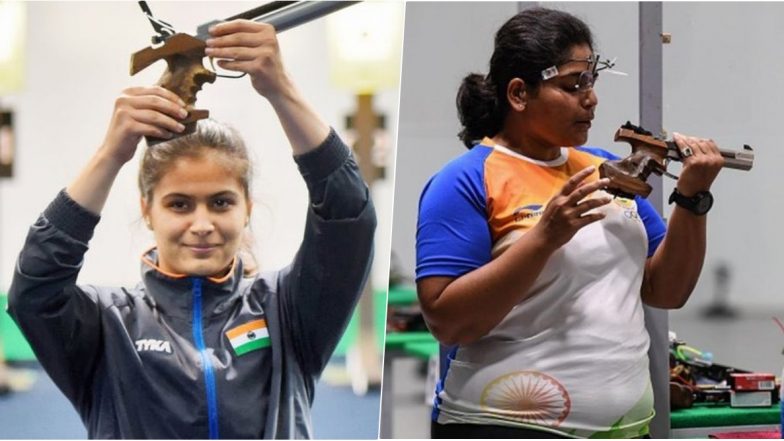 Rahi Sarnobat, Chinky Yadav and Manu Bhaker Clinch Gold At Women's 25m Pistol Team Event At ISSF World Cup 2021