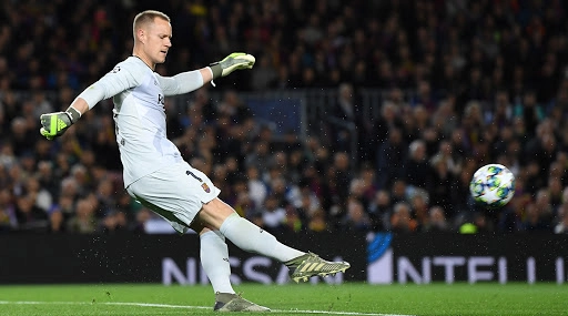 Marc-Andre Ter Stegen Overtakes Cristiano Ronaldo, and Many Others As he Records Yet Another Assist 