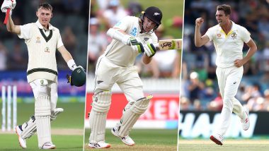 Australia vs New Zealand 1st Test 2019, Key Players: Marnus Labuschagne, Tom Latham, Pat Cummins and Other Cricketers to Watch Out for in the Day-Night Test