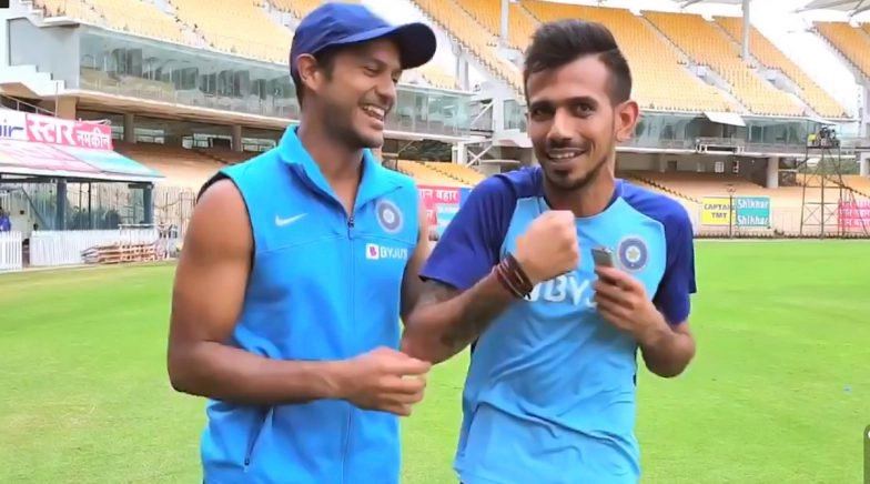 Mayank Agarwal Makes Debut in Latest Episode of Chahal TV Ahead of IND vs WI 1st ODI 2019