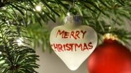 Merry Christmas 2019 Images & HD Wallpapers for Free Download Online: Wish Happy Holidays With Beautiful WhatsApp Stickers and GIF Greetings