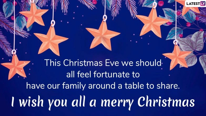 Happy Holidays 2019 Wishes & Merry Christmas Eve Images: WhatsApp Stickers, Season's Greetings, SMS, Quotes, Messages and Insta Captions to Share This Holiday Season