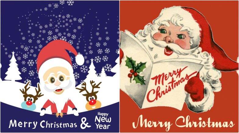 Merry Christmas 2019 HD Images With Santa Claus for Download Online: Wish Everyone Happy Christmas