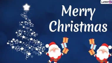 Christmas Images & HD Wallpapers For Free Download Online: Wish Merry Christmas 2019 With Beautiful WhatsApp Stickers and GIF Greeting Messages