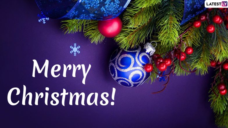 Happy Christmas 2019 Wishes & Xmas Images: WhatsApp Stickers, Facebook Greetings, SMS, Quotes and GIFs to Send Happy Holidays Messages
