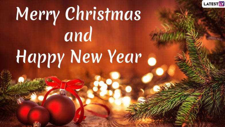 Merry Christmas and Happy New Year 2020 Wishes in Advance: WhatsApp Stickers, GIF Images, Greetings and Messages to Send Ahead of Holiday Season