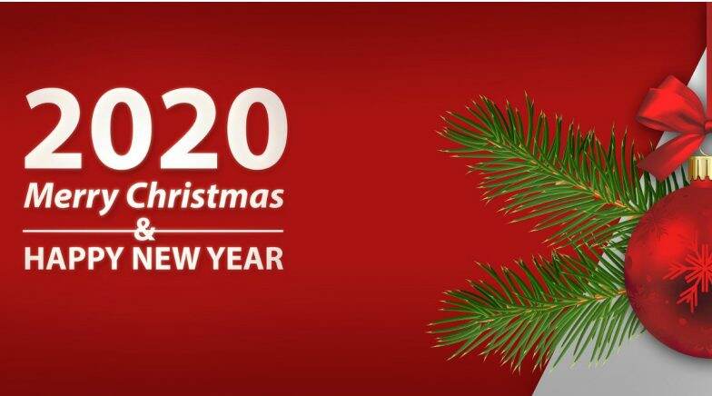 Merry Christmas and Happy New Year 2020 HD Images & Wishes: WhatsApp Stickers and Facebook Quotes