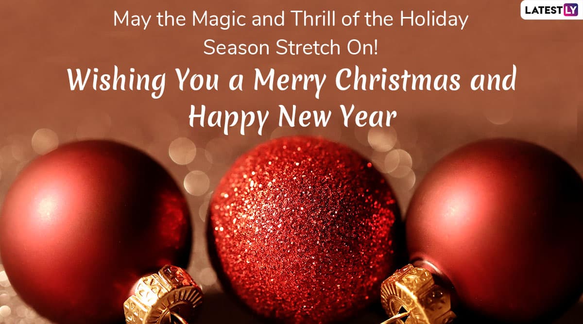 merry christmas and happy new year wishes message