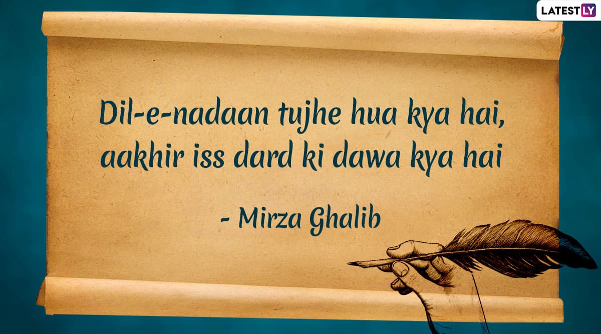 In Age Of Modern Romance, These Beautiful Shayaris By Mirza Ghalib Will ...