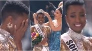 Miss Universe 2019 Winner Zozibini Tunzi&rsquo;s Crowning Moment Video: Watch Catriona Gray Place 5 Million Dollars New Crown on Miss South Africa&rsquo;s Head at 68th Edition&rsquo;s Beauty Pageant!