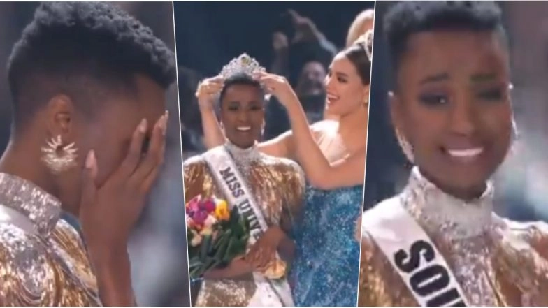 Miss Universe 2019 Winner Zozibini Tunzi’s Crowning Moment Video: Watch Catriona Gray Place 5 Million Dollars New Crown on Miss South Africa’s Head at 68th Edition’s Beauty Pageant!