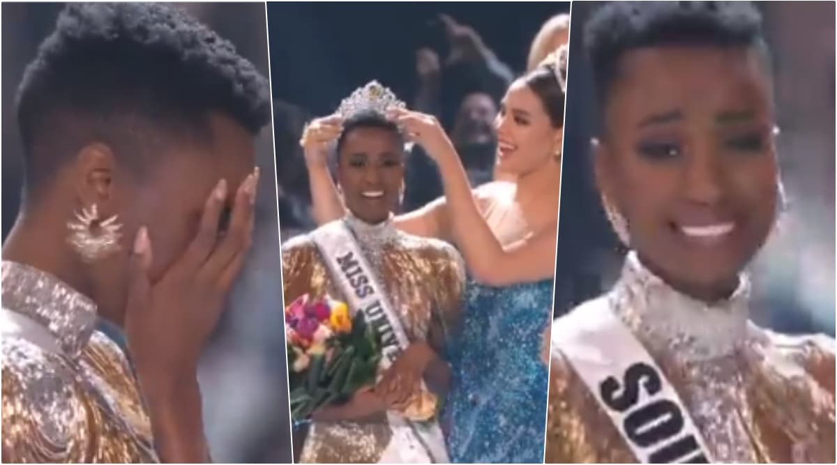 Miss Universe 2019 Winner Zozibini Tunzi's Crowning Moment ...