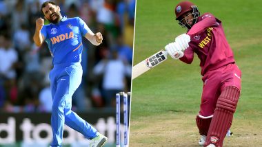 India vs West Indies, 1st ODI 2019: Mohammed Shami vs Shai Hope & Other Exciting Mini Battles to Watch Out for in Chennai
