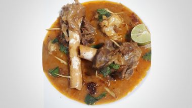 Why Mutton Nalli Nihari Should Be Eaten on Chilly Winter Mornings; Know History & Significance of The Traditional Mughlai Dish