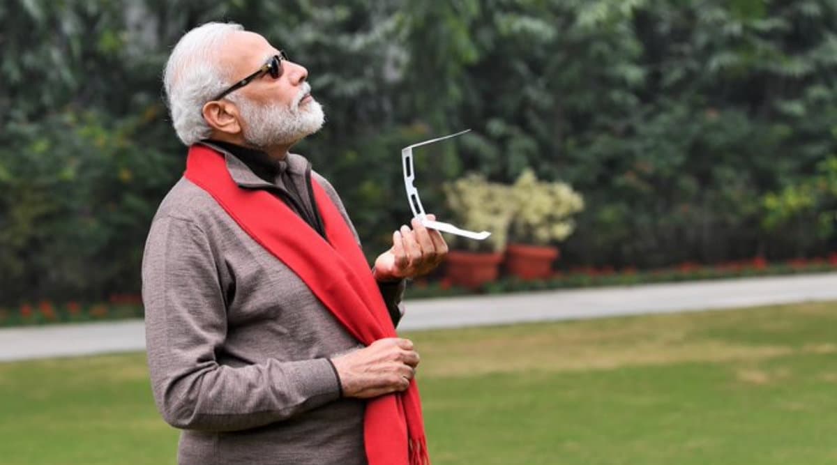 PM Modi Welcomes Funny Memes on His Photos Watching Solar Eclipse 2019 PM Modi Welcomes Funny Memes on His Photos Watching Solar Eclipse 2019